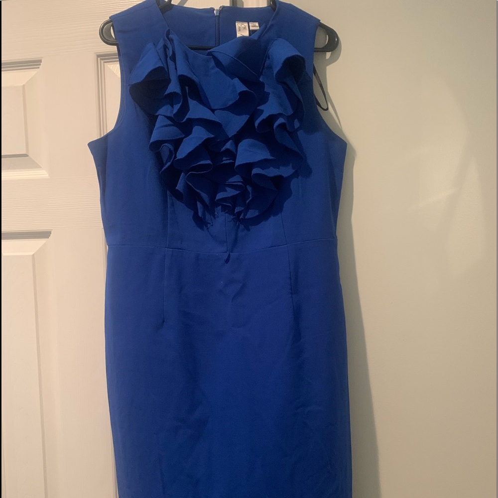 Blue Ruffle Dress size 12